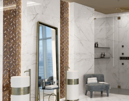 Thinking of using White Floor Tiles in Your Bathroom?